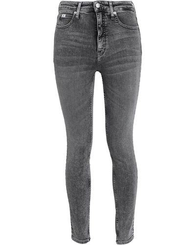 Calvin Klein Pantalon en jean - Gris
