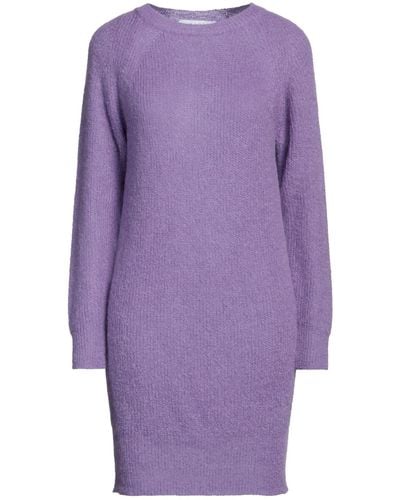 Kaos Mini Dress - Purple