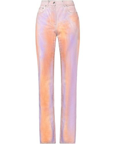 MSGM Pantaloni Jeans - Rosa