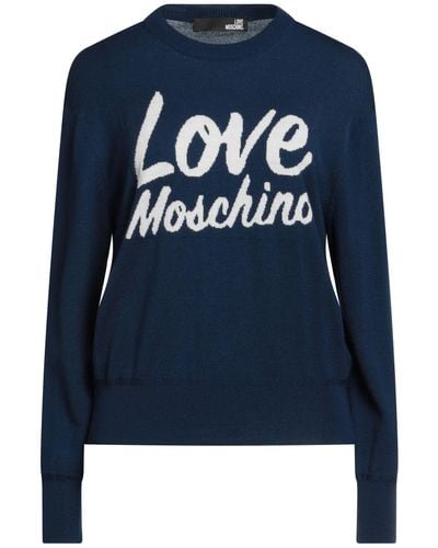 Love Moschino Pullover - Azul
