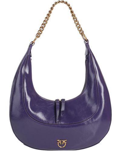 Pinko Handbag Cow Leather - Purple