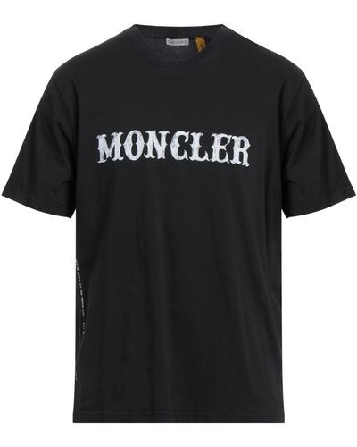 7 MONCLER FRAGMENT T-shirt - Black