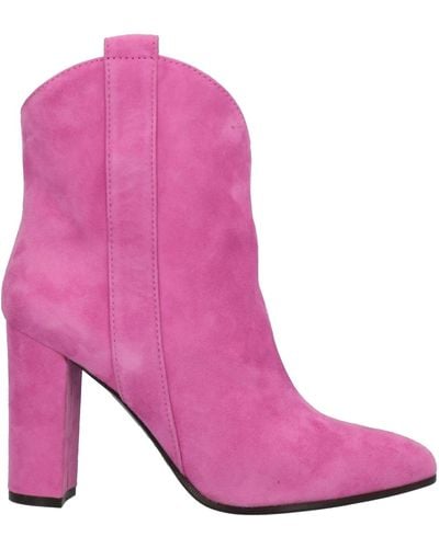Via Roma 15 Ankle Boots - Pink