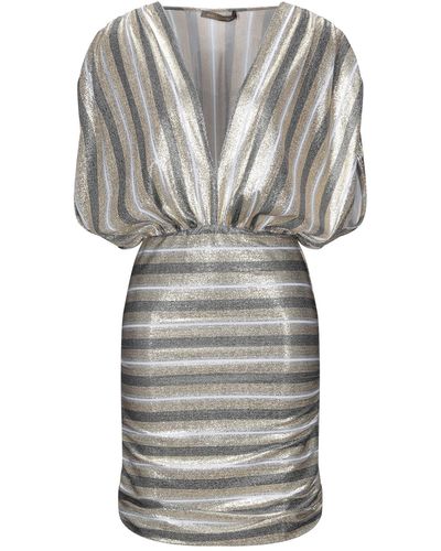 SIMONA CORSELLINI Mini Dress - Grey