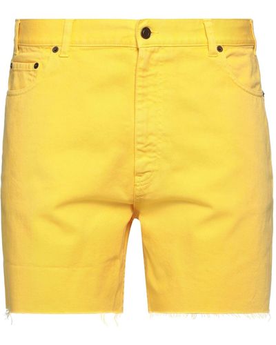 Yellow Saint Laurent Shorts for Men | Lyst