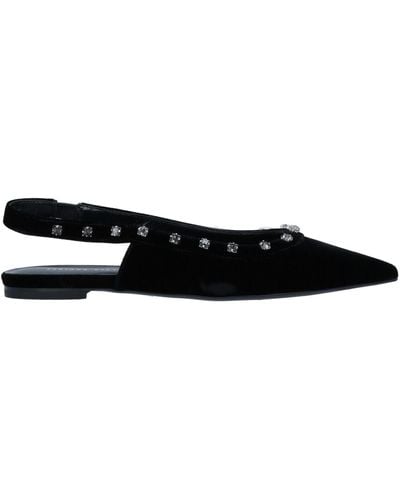 Fabiana Filippi Ballet Flats - Black