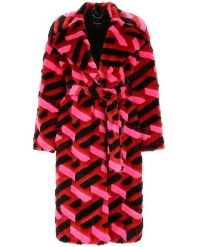 Versace CAPPOTTO - Rosso