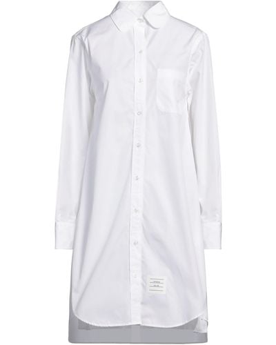 Thom Browne Mini-Kleid - Weiß