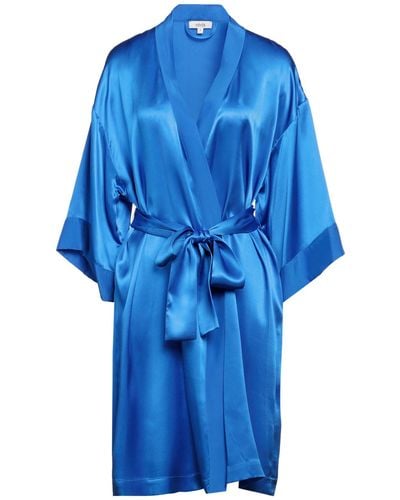 Vivis Dressing Gown Or Bathrobe - Blue