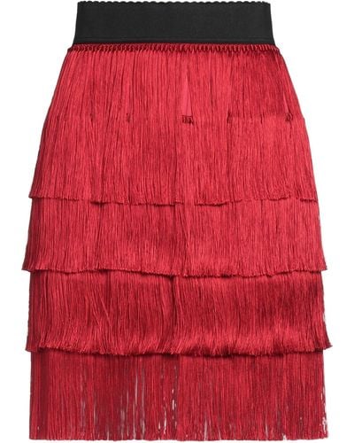 Dolce & Gabbana Minigonna - Rosso