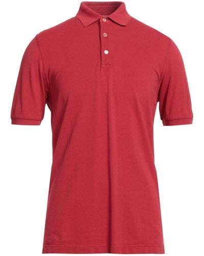 Fedeli Polo Shirt - Red