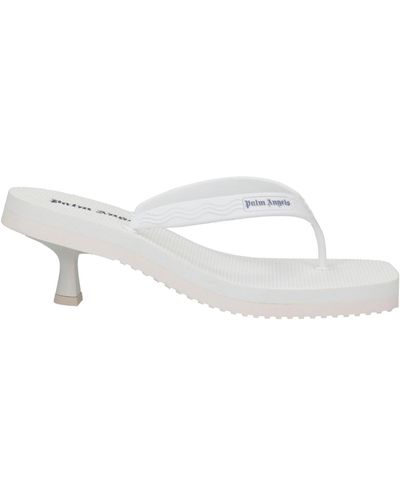 Palm Angels Toe Post Sandals - White