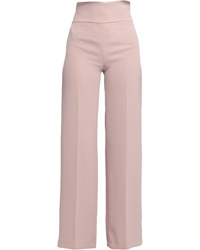 Hanita Pants Polyester - Pink