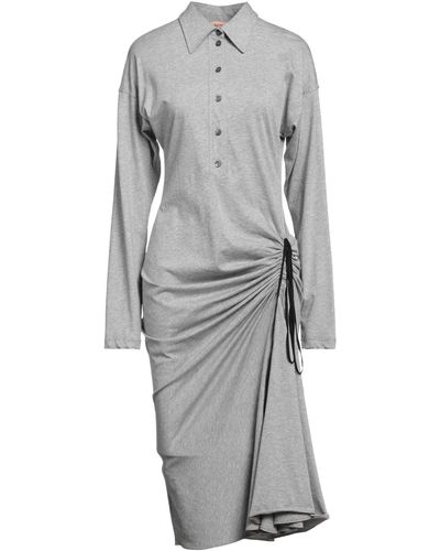 N°21 Midi Dress - Gray