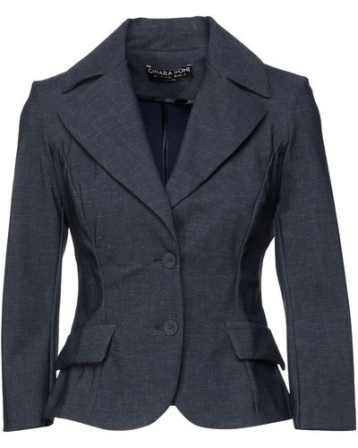 La Petite Robe Di Chiara Boni Suit Jacket - Blue