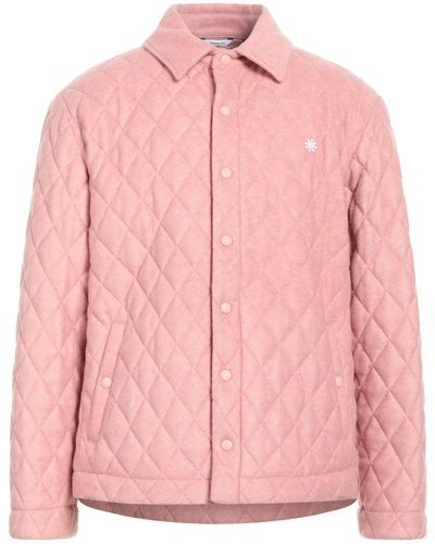Manuel Ritz Jacket Polyester, Virgin Wool, Acrylic - Pink
