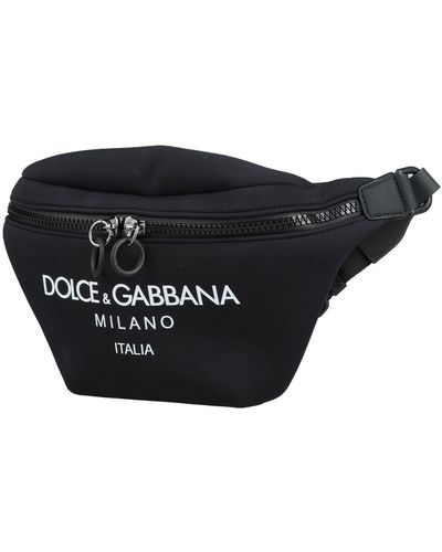 Dolce & Gabbana Neoprene Belt Bag - Black