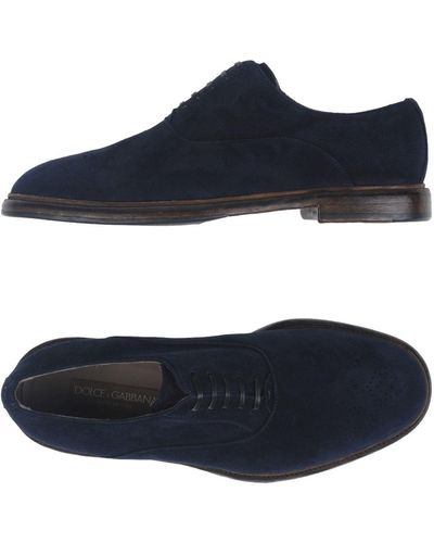 Dolce & Gabbana Zapatos de cordones - Azul