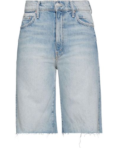 Mother Denim Shorts - Blue