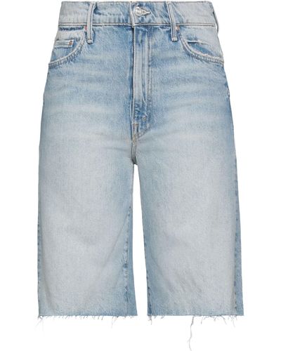Mother Shorts Jeans - Blu
