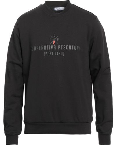 Cooperativa Pescatori Posillipo Sweatshirt - Black