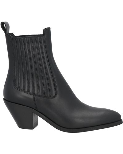 Semicouture Ankle Boots - Black