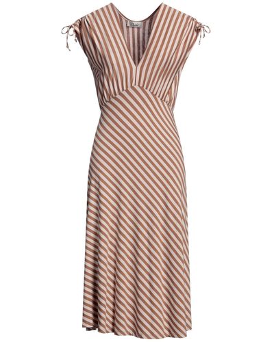 CROCHÈ Midi Dress - Pink