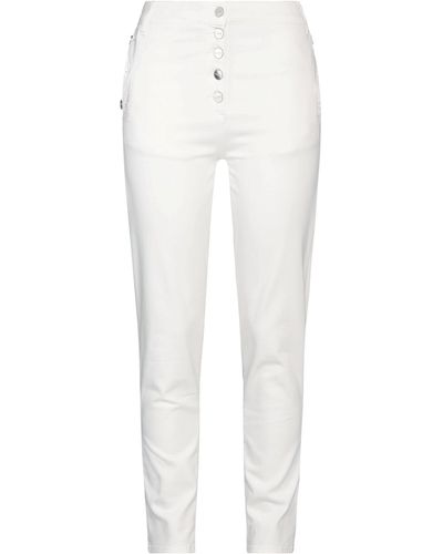 KLIXS Denim Trousers - White