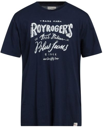 Roy Rogers T-Shirt Cotton - Blue