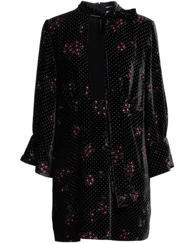 DSquared² Mini Dress Viscose, Silk - Black