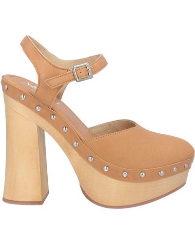 Jeffrey Campbell Mules & Clogs - Natural