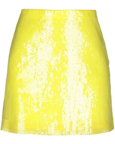 Alberta Ferretti Mini Skirt - Yellow