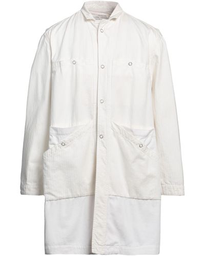 Undercover Overcoat & Trench Coat - White
