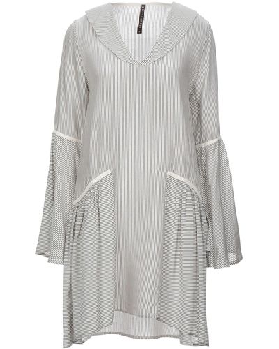 Manila Grace Mini Dress - Grey