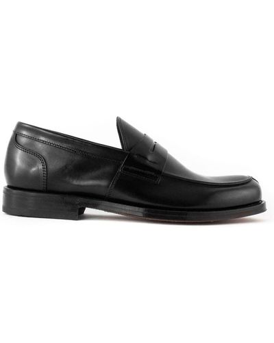 Green George Mocasines - Negro