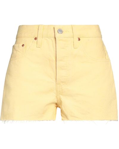 Levi's Denim Shorts - Yellow