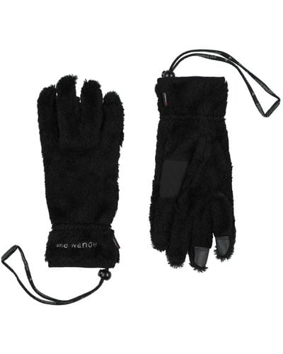 and wander Gloves - Black