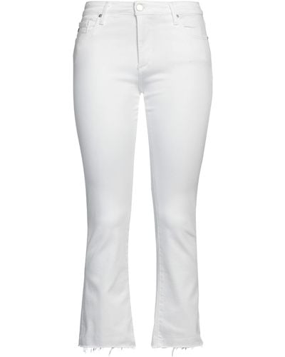 AG Jeans Jean raccourci - Blanc