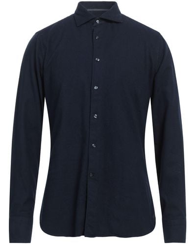 Tintoria Mattei 954 Camisa - Azul