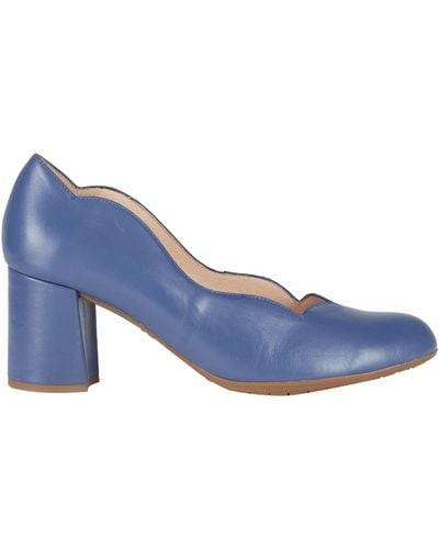 Wonders Court Shoes - Blue