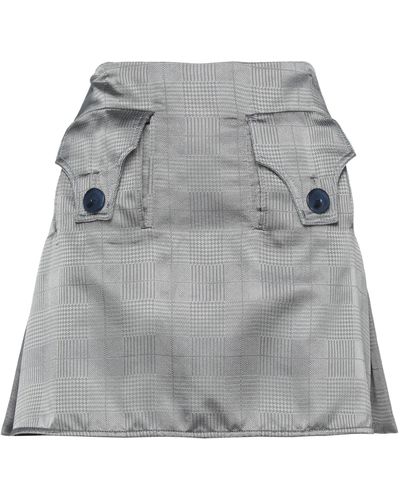 Ellery Mini Skirt - Gray