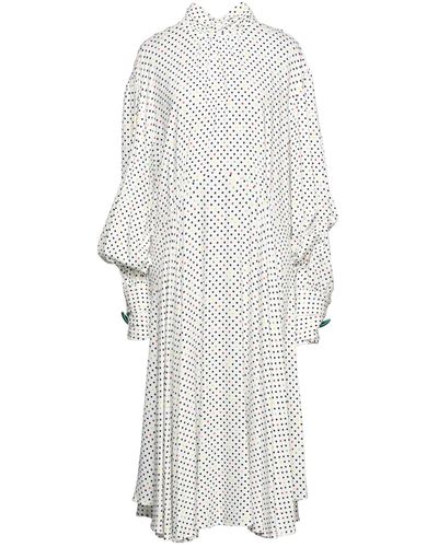 Christopher Kane Midi Dress - White