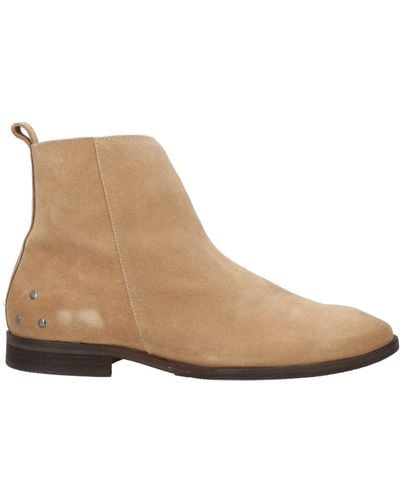 Be Edgy Ankle Boots - Natural