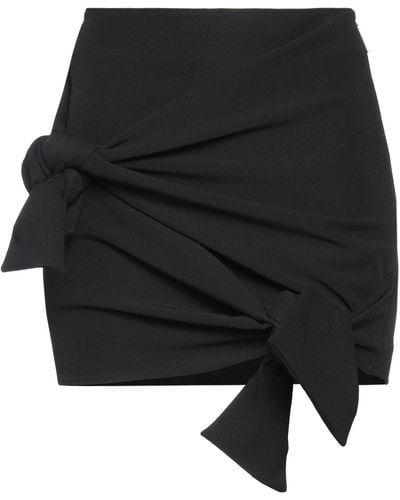 MSGM Mini Skirt Polyester, Elastane - Black