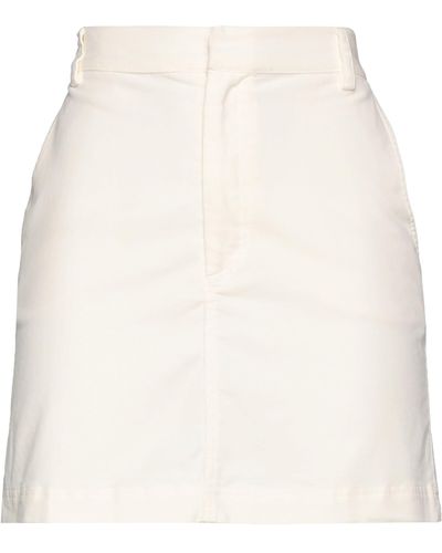 Semicouture Mini Skirt - Natural