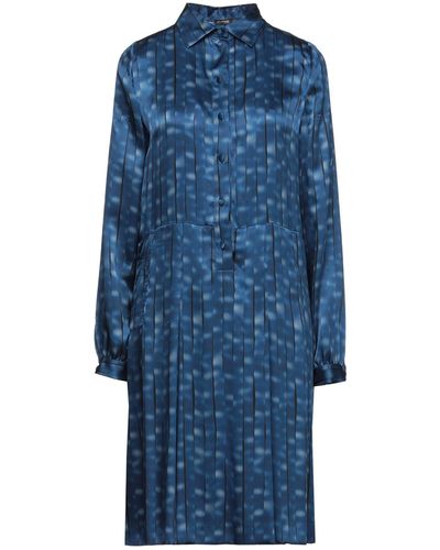 Kiton Short Dress - Blue