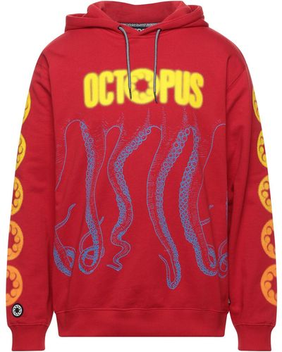 Octopus Sweatshirt - Red