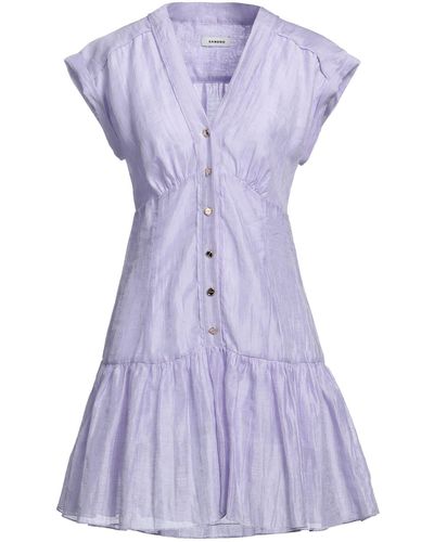 Sandro Mini Dress - Purple