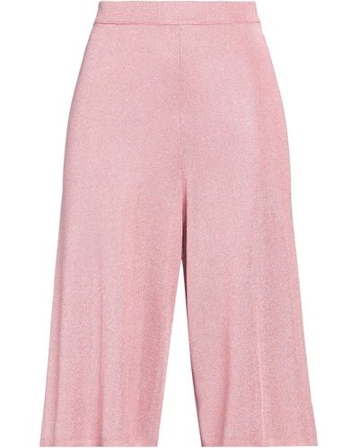 VIKI-AND Cropped Trousers - Pink