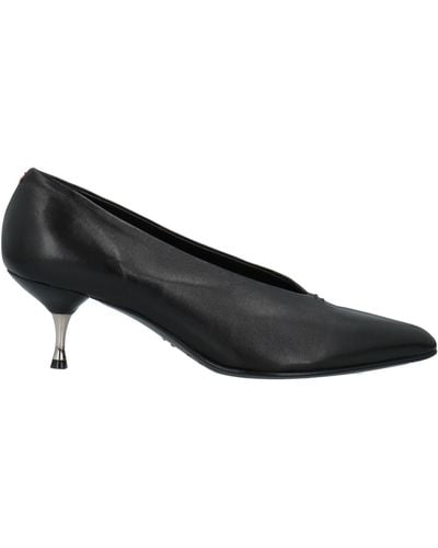 Halmanera Court Shoes - Black